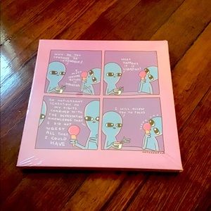 Strange Planet cartoon wall decoration